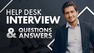 Top 5 Help Desk Analyst Job Interview Questions and Answers [upl. by Garnes]