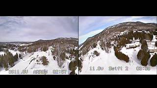 RunCam Swift 2 Review Comparison to Foxeer Arrow FPV OSD Setup Best Camera Settings Flight Video [upl. by Adlez]