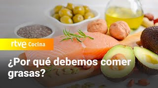 ¿Por qué debemos comer grasas  Saber Vivir  RTVE Cocina [upl. by Madson]