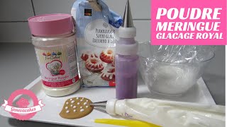 Test  Glaçage royal avec meringue en poudre Funcakes [upl. by Nepsa]