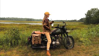 Solo Motorcycle Camping  my first trip as a new rider [upl. by Markman]