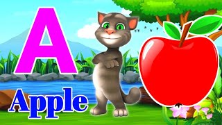 A for apple  अ से अनार  abcd  phonics song  a for apple b for ball c for cat  abcd song  abcde [upl. by Nauqram160]