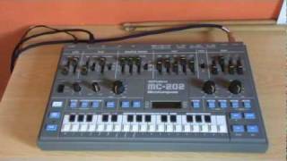 How to program a Roland MC202 part 1 [upl. by Eijneb]