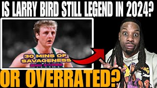 IS HE LEGEND quot30 Straight Minutes Of The SAVAGEST x FUNNIEST Larry Bird Storiesquot  REACTION [upl. by Tavi]