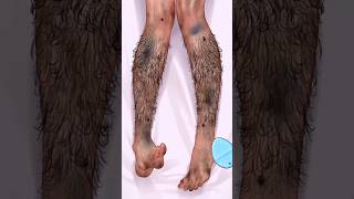 ASMR Leg Waxing treatment salon animation asmrsounds waxing viral shorts treatment3dytviral [upl. by Loy322]