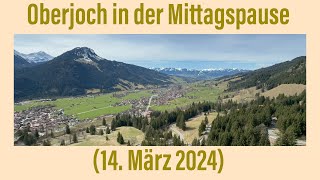 Oberjoch in der Mittagspause 14 März 2024 ￼ [upl. by Arodaeht]