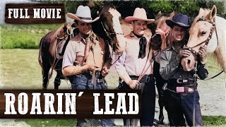 ROARIN LEAD  Ray Corrigan  Full Western Movie  English  Free Wild West Movie [upl. by Tenej]