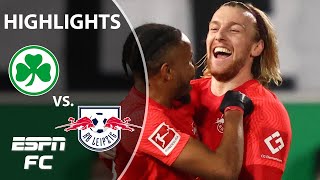 Emil Forsberg stars as RB Leipzig scores SIX vs Greuther Furth  Bundesliga Highlights  ESPN FC [upl. by Kier543]