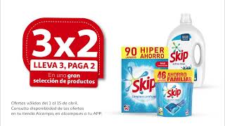 Alcampo  3x2 en una gran selección de productos [upl. by Offen]