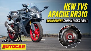 2024 TVS Apache RR310  Price power features  Walkaround  Autocar India [upl. by Hatnamas167]