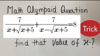 Math olympiad questions  olympiad exam  math olympiad  algebra Olympiad problem [upl. by Leciram]