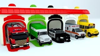 Colors for Children  Street Vehicles for Kids [upl. by Dafodil990]