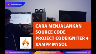 Cara Menjalankan Projek Web Codeigniter 4 dengan Xampp PHP Spark Serve dari Source Code Internet [upl. by Earlie46]