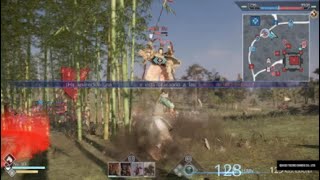 Dynasty Warriors 9 Empires  Lu Bu Boss Fight [upl. by Agathe]