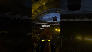 The Magic of Coldplay Yellow Bracelets Unite the Crowd 🌟 [upl. by Wiencke]