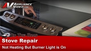 GE Cooktop Repair  Front Burner Not Heating  Built in Switch  Diagnostics amp Troubleshooting [upl. by Yalc]