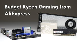 Budget AMD Ryzen Gaming PC from AliExpress [upl. by Blanch554]