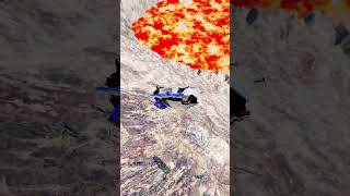 Car vs Giant Lava Pit 16 [upl. by Beller152]