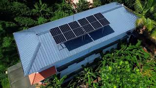 Kerala Solar Projects  2  3kw Adani Bifacial Solar panel amp Polycab Inverter keralasolar [upl. by Remmer26]