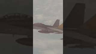 F15 Eagle flanqueado por Su34like share subscribe [upl. by Lawtun]