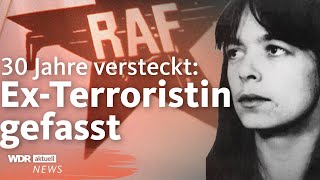 ExRAFTerroristin Daniela Klette in Berlin festgenommen  WDR Aktuelle Stunde [upl. by Tsenre788]