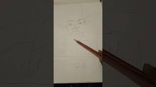 Bhagat shing drawing arushikumari art drawing viralshorts [upl. by Aliab]