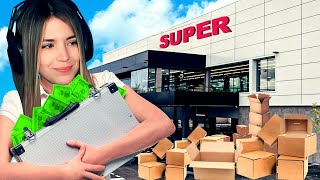 MUJER DE NEGOCIOS 🤑  Supermarket Simulator [upl. by Abbub]