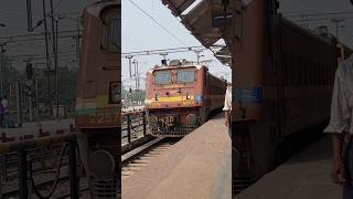 Train Horn Sound Effect Comparison GKP WAP4 22576 at Muzaffarpur trainsoundeffects [upl. by Shara]