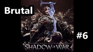 Shadow of War BRUTAL DIFFICULTY Part 6  Nurnen Collectibles [upl. by Akeirahs130]