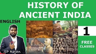 ENGLISHHistory of ancient India  prehistory  paleolithic age [upl. by Rikahs]