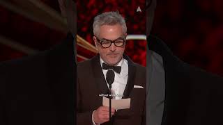 Oscar Winner Alfonso Cuarón  Best Directing for Roma  91st Oscars 2019 [upl. by Tris]