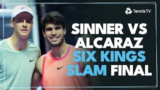 Jannik Sinner vs Carlos Alcaraz For The Six Kings Slam Title 🏆 Six Kings Slam Final Highlights [upl. by Fowkes810]