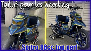 vlog Booster en 86cc top perf de nevy prod  Un vrai petit jouet 🤩 [upl. by Demy]