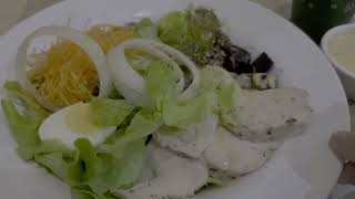 Jones Salad chicken salad  Seacon Square near Narai pizza Srinakarin Road Prawet Bangkok [upl. by Iona]