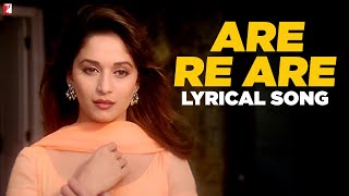 Are Re Are  Lyrical Song  Dil To Pagal Hai  Shah Rukh Khan Madhuri  Lata Udit  Anand Bakshi [upl. by Aggappe]