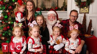 The Quints Visit Santa  OutDaughtered [upl. by Ervin]