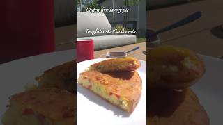 Gluten free pie Savory pie Tasty and quick meal Bezglutenska Carska pita recipe [upl. by Sucramat]