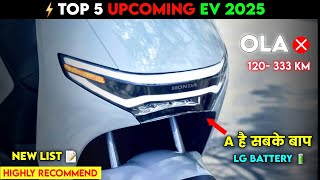 ⚡ Top 5 Upcoming Electric Scooter 2025  ROXX Motor  Best Electric scooter in india  Ev Auto gyan [upl. by Meda914]