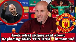 🚨ZIDANE TAKES CHARGE AT OLD TRAFFORD AS MANCHESTER UNITED HEAD COACH 🔥 [upl. by Gasser280]