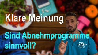 Meine Kritik an vorgefertigte Abnehmprogrammen [upl. by Dannon]