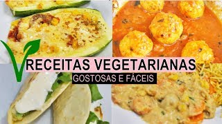 RECEITAS VEGETARIANAS OVOLACTO FÁCEIS ❤ By Larissa Mocellin [upl. by Nivonod]