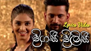 Digasi Dilisi දිගැසී දිලිසී Lyrics Video  Wasanthe new song lyrics  Falan Andrea  Aale Ona [upl. by Rowe]