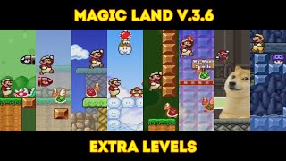 MARIO FOREVER MAGIC LAND V36  EXTRA LEVELS  GAMEPLAY  1080P gameplay mario [upl. by Llerej554]