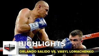 Orlando Salido le arrebata el sueño a Vasyl Lomachenko [upl. by Enisamoht194]