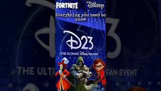 Fortnite D23 live event everything you need to know [upl. by Atires]