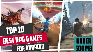 top 10 best RPG Games under 500mb  offline free RPG Games [upl. by Neyuh975]