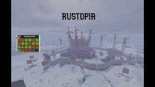 Base tour on RUSTOPIA EU MEDIUM  Rust [upl. by Sutit870]