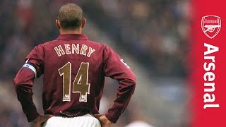 Thierry Henry Top Premier League goals [upl. by Ginevra]