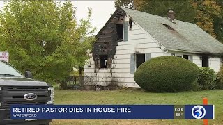 VIDEO Retired church pastor dies in Waterford house fire [upl. by Erlond]