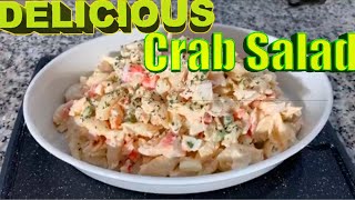 Delicious Crab Salad Recipe  Gina Young Style [upl. by Kyle742]